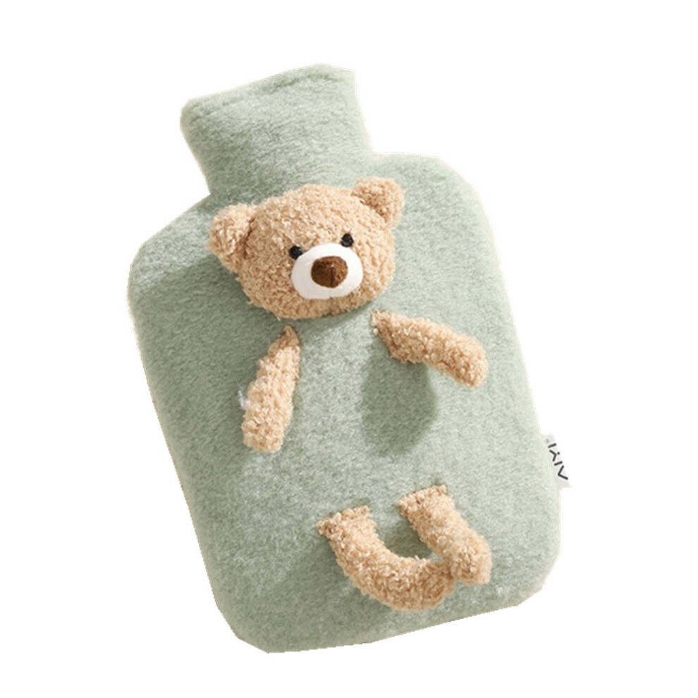 Chaochuang Kawaii Water Bottle Leak-Proof Bolsa De Agua Caliente 1000Ml Hand Warmer Plush Covering Washable Resuable Hot Water Bag