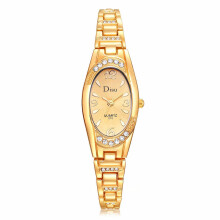 Ladies Elegant Wrist Watches Women Bracelet Rhinestones Analog Quartz Watch