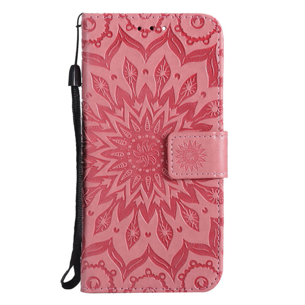 For Huawei Honor 7C Case Cover 3D Sun Flower Wallet Flip Pu Leather Bag Cases 777178681491