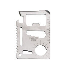 5PCS edc outdoor kit gear credit card multi tool gadget camp opener wallet multifunction Knife bottle survive pocket multipurpose