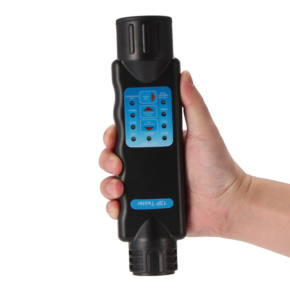 13-Pin European Truck Trailer Portable Plug Wiring Circuit Test Tool Car Circuit Tester Ing Board Socket Tester Light 775821397843