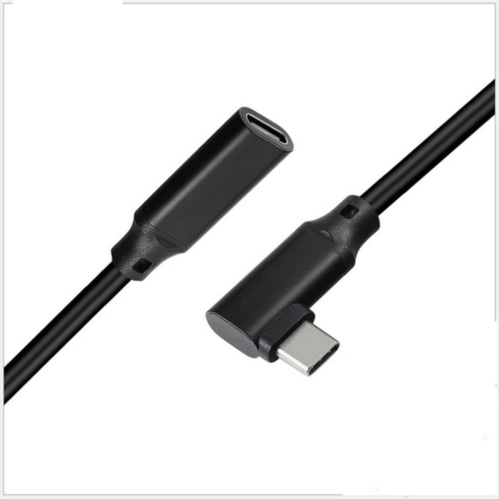 10Gbps Gen2 Type-C Usb 3.1 Male To Usb-C Female Extension Data 100W Charging Cable Extender Cord Reversible Design 1M 701942843303
