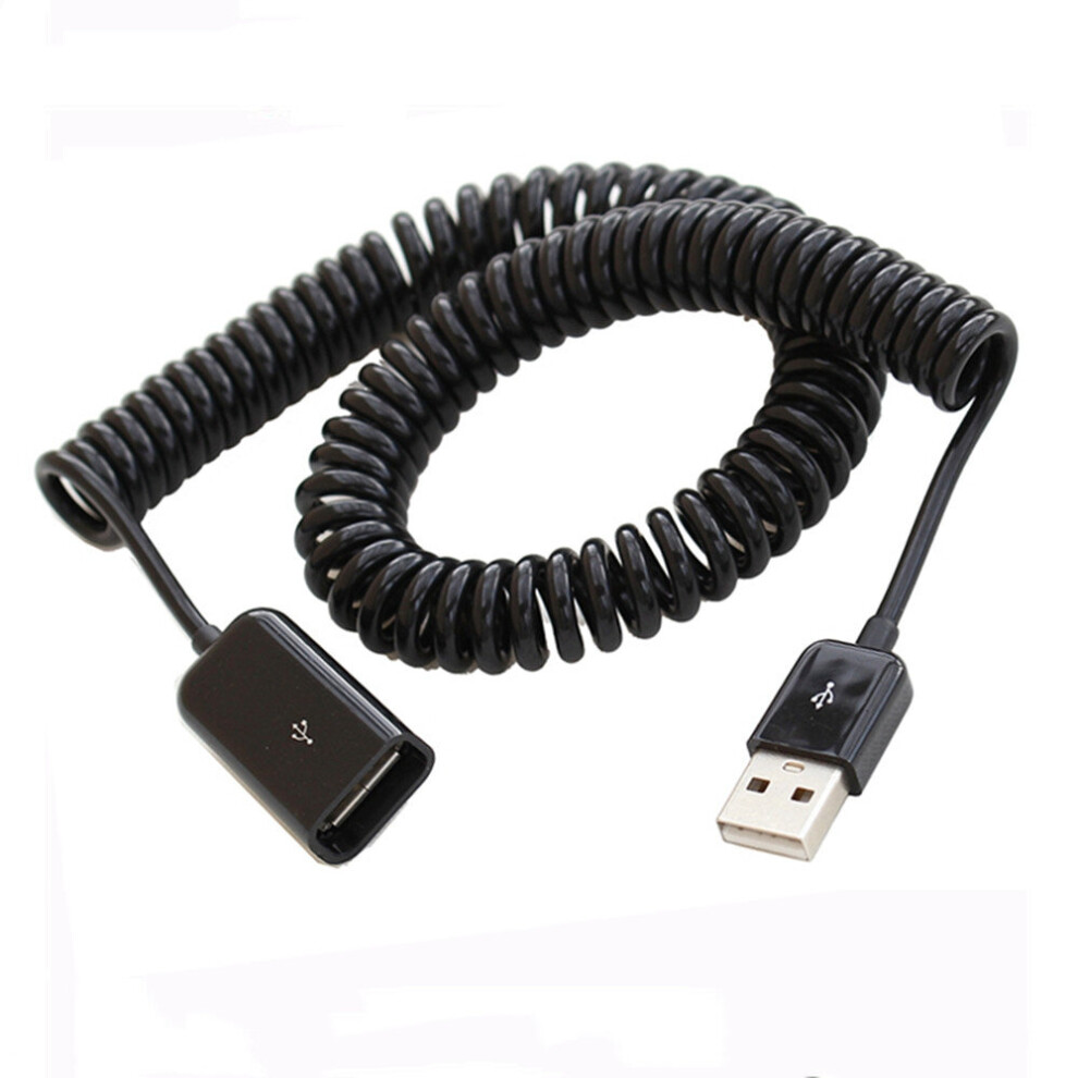 Usb 2.0 Extension Cable Male To Female Extension Cable High Speed Usb 2.0 Cable Laptop Extension Cable Usb 2.0 Spring Cable 3M 701942843310