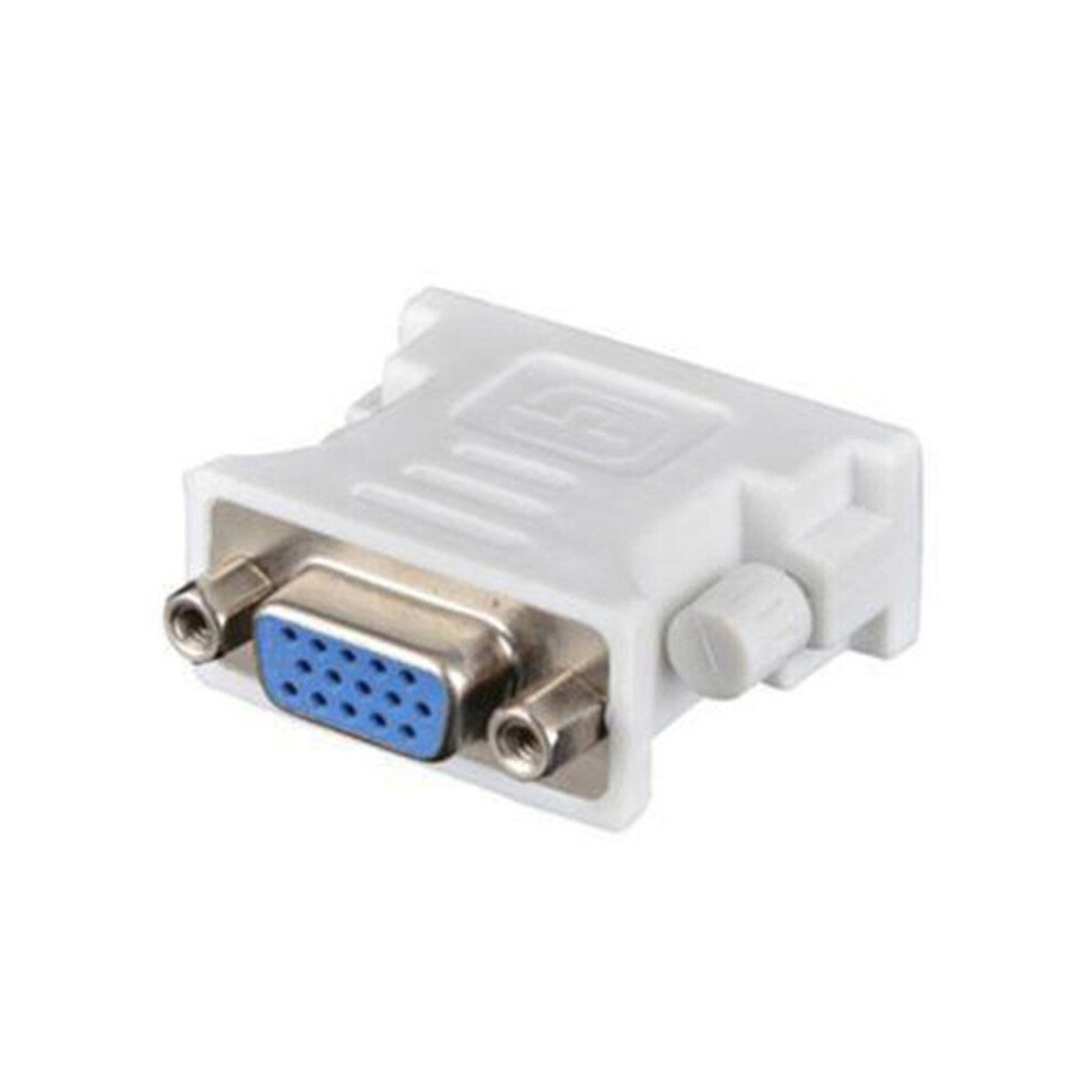 Dvi D Male To Vga Female Socket Adapter Converter Vga To Dvi/24+5 Pin Male To Vga Female Adapter Converter 701942843297