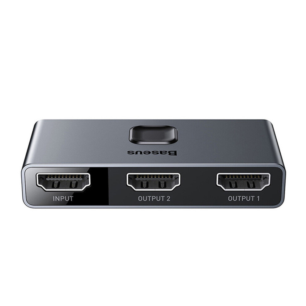 Photos - Cable (video, audio, USB) 4K HDMI Splitter Bi-Direction 2.0 HDMI Switch 1x2 & 2x1 Adapter 2 in 1 out Converter HDMI Switcher For PS5 PS4 HD TV BOX