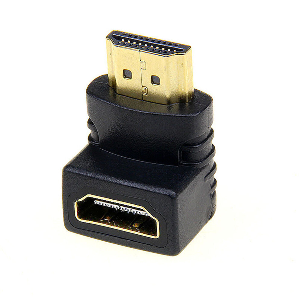 5Pcs Hdmi Male To Hdmi Female Cable Adapter Converter Extender 90 Degrees Angle 270 Degrees Angle For 1080P Hdtv Hdmi Adapter 701942843396