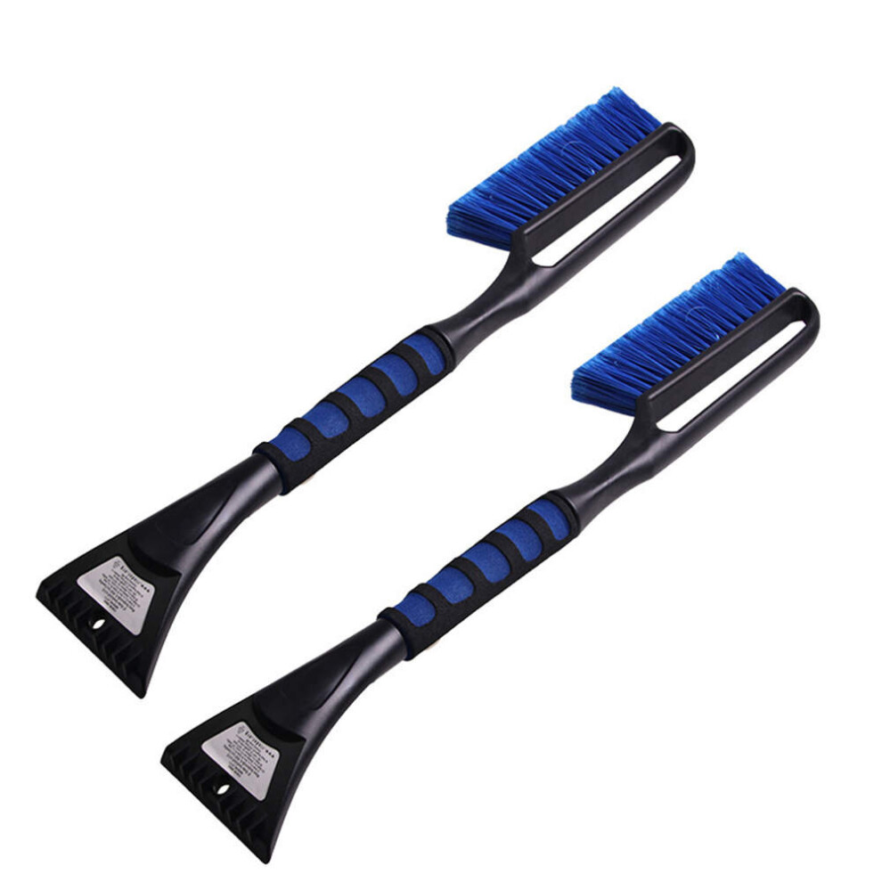2Pcs Car Vehicle Snow Ice Scraper Snow Brush Shovel Removal Brush Winter Tools For The Car 775821398581
