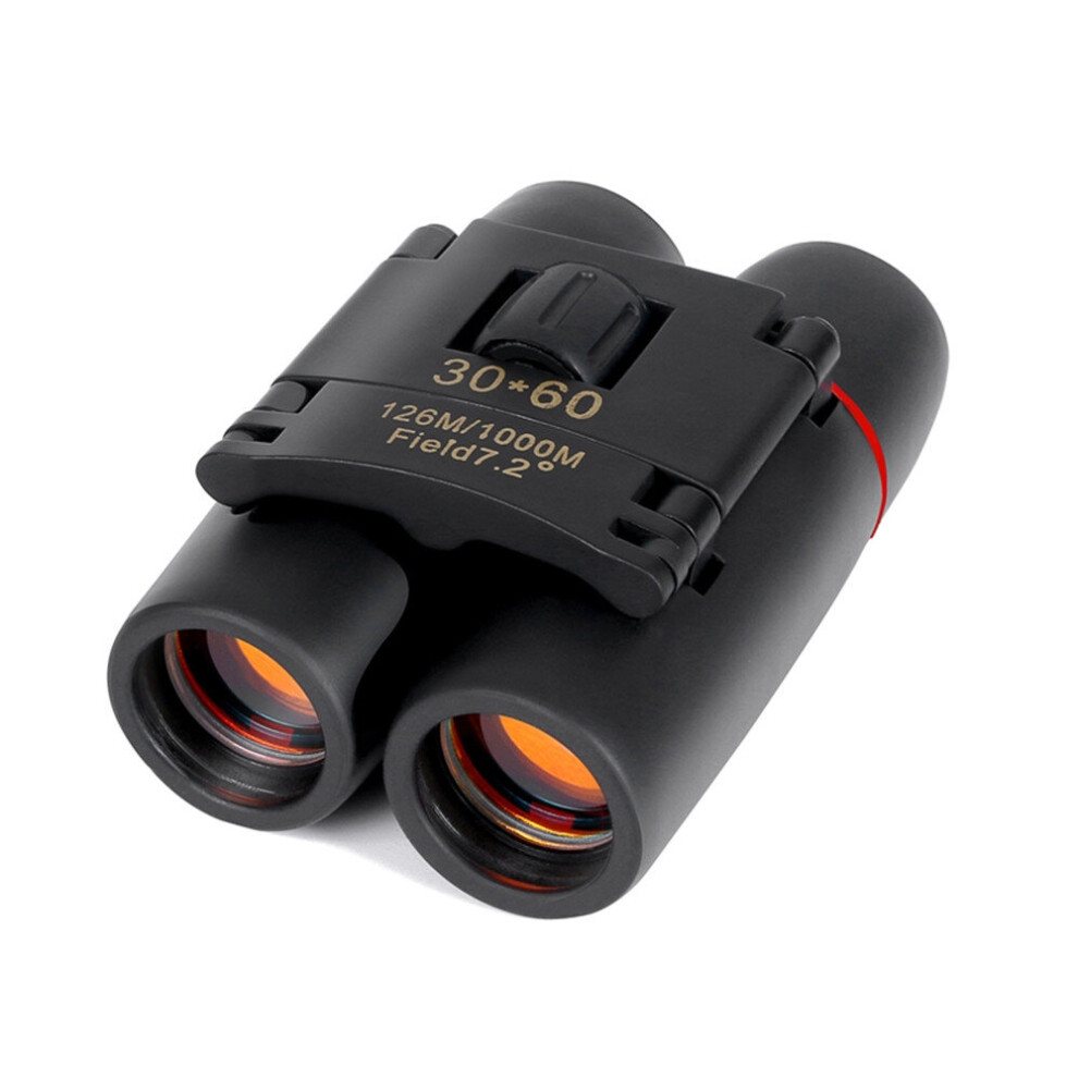 Telescope 30X60 Folding Binoculars With Low Night Vision For Outdoor Bird Watching Travelling Camping Hunting 1000M Light 775821388223