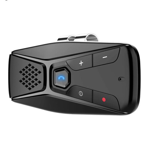 Onever Bluetooth Handsfree Speakerphone Wireless with Microphone Bluetooth 5.0 Automatic Shut Down Auto Connect Car Kit