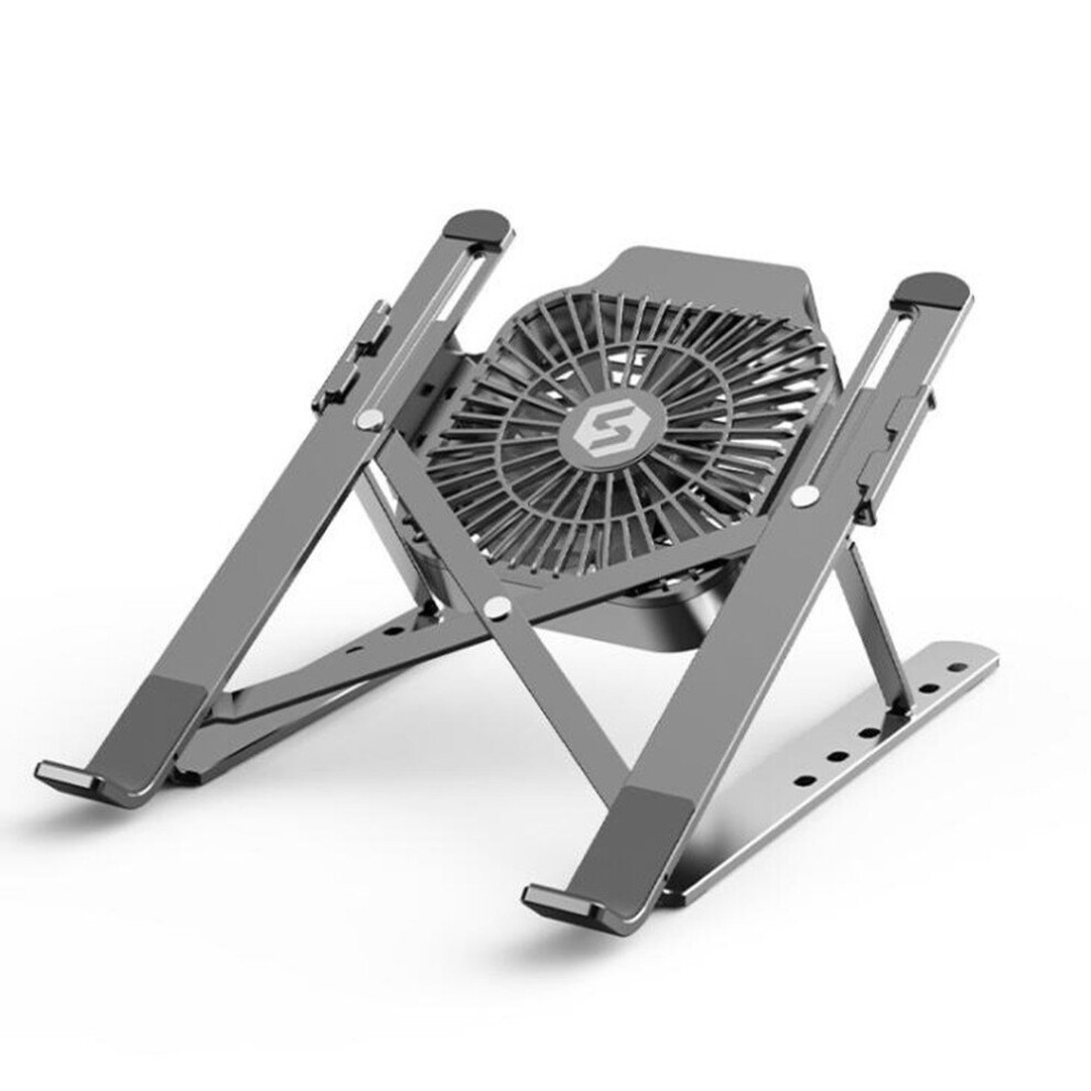 Foldable Laptop Tablet Stand With Cooling Fan Heat Dissipation For Desktop Macbook Air Pro Stand Notebook Holder Hp Dell Cooler 775821395139