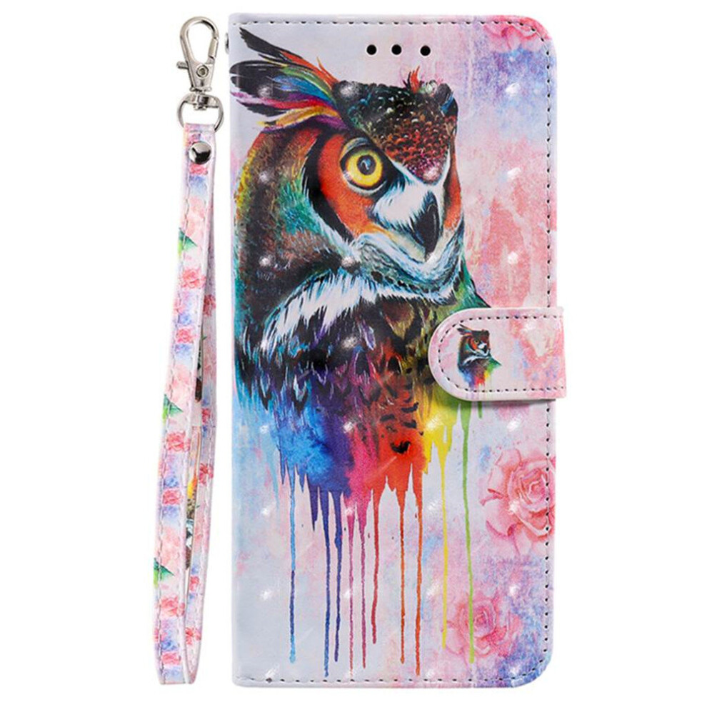 Flip Case For Samsung Galaxy S10 3D Vision Wallet Pu Leather Case 777178661707
