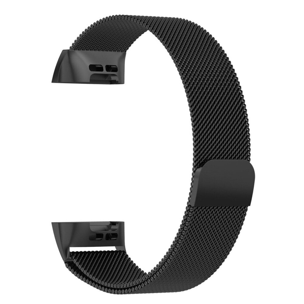 Replacement Milanese Metal Strap For Fitbit Charge 3 4 Secure Band Grey 775821408105