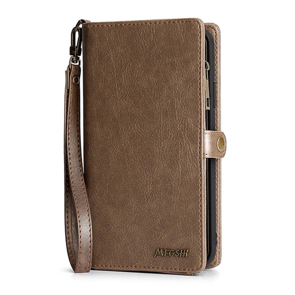 Wallet Pu Leather Phone Case For Iphone 12 Pro Max Fashion Handbag With Hand Strap 777178664036