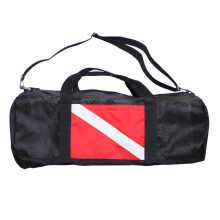 Portable Dive Flag Mesh Gear Bag & Shoulder Strap Scuba Diving Mesh Gear Bag For Scuba Diving Snorkel
