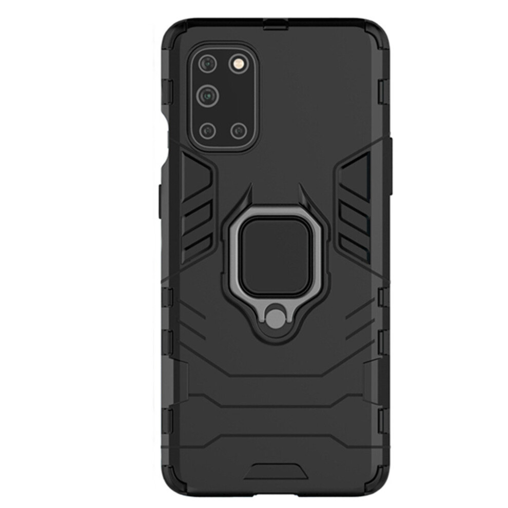 3Pc Armor Shockproof Ring Holder Case For Oneplus 8 Hard Pc Soft Tpu Hybrid Rugged Magnetic Back Cover 777178654808