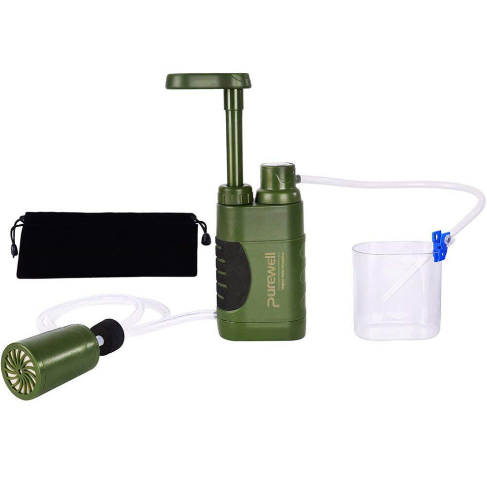 New Portable Outdoor Water Purifier Personal Safety Emergency Water Filter Mini Filter 5000L Filtration Outdoor Activities-image-OPC-P79W769-NEW