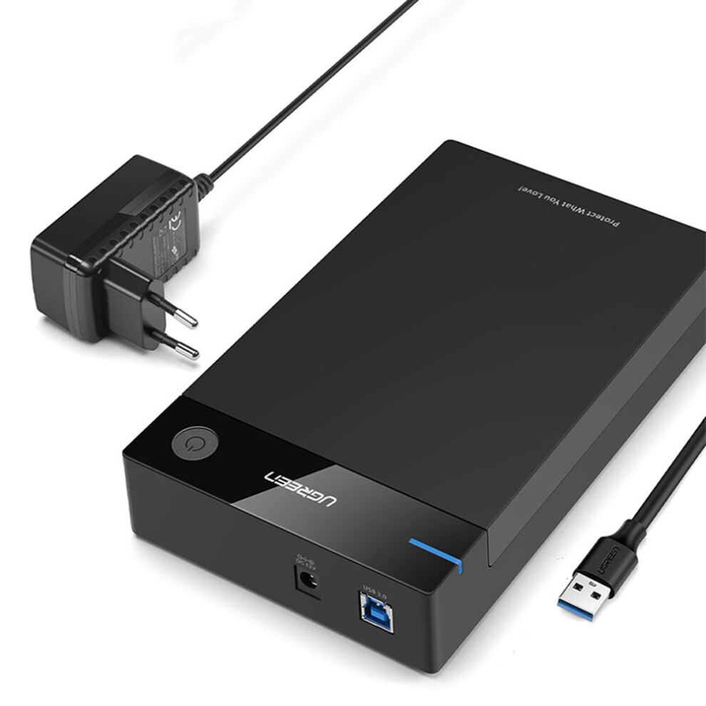 Hdd Case 3.5 2.5 Sata To Usb 3.0 Adapter External Hard Drive Enclosure Reader For Ssd Disk Hdd Box Case Hd 3.5 Hdd Case 701942832574