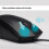 N1600 3-Button Wired USB Optical Silent Mouse, Computer Mice with 1000 DPI, Compatible with PC, Mac,Desktop and Laptop 2