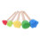 5Pcs/set Round Sponge Brush with Wood Handle Art Graffiti Painting Tool Toy Children Drop Shipping 3