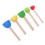 5Pcs/set Round Sponge Brush with Wood Handle Art Graffiti Painting Tool Toy Children Drop Shipping 2