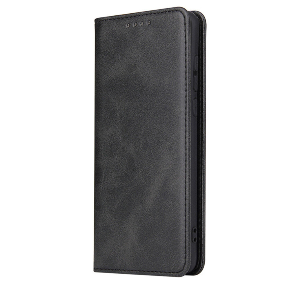Wallet Pu Leather Phone Case For Huawei P40 Simple Solid Color Magnetic Absorption 777178664241