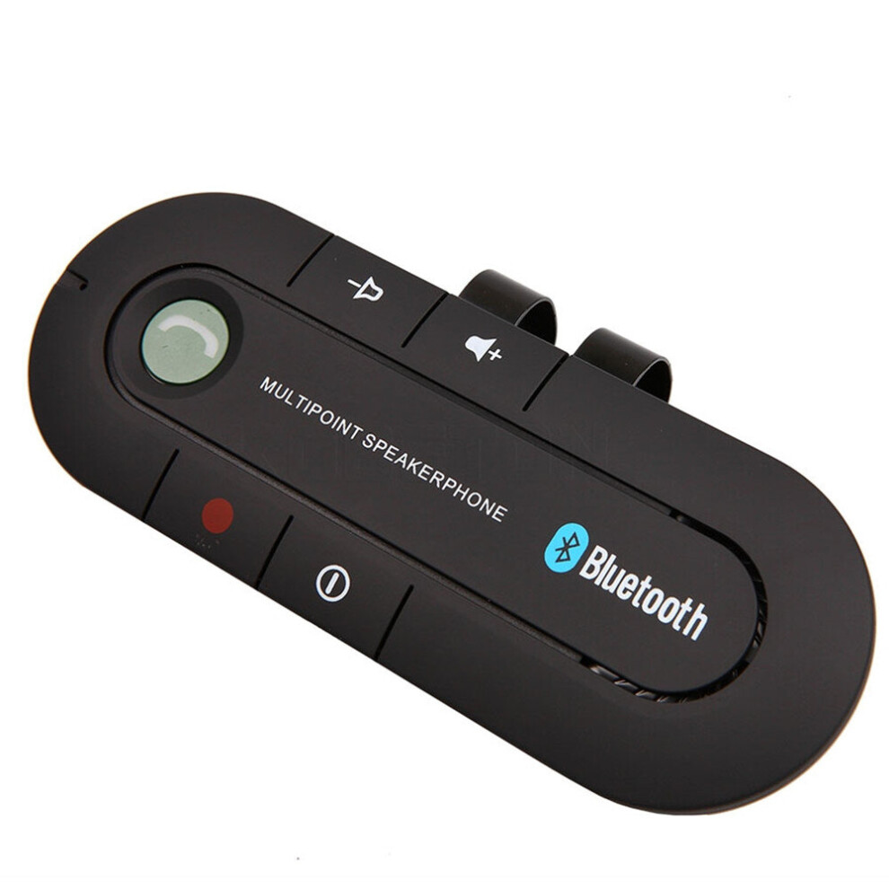 Multipoint Speakerphone 4.1+Edr Wireless Bluetooth Handsfree Car Kit Mp3 Music Player For Iphone Android 775821394729