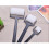 3pcs/set Foam White Sponge Brush  Painting Roller Brush Kids Craft Tool Drawing Toys Painting Supplies 2
