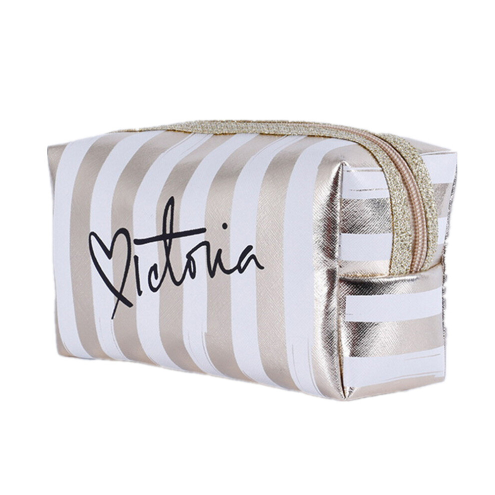 Chaochuang 2 Pcs Women Travel Cosmetic Bag Laser Makeup Bags Toiletry Wash Beauty Box Zipper Make Up Handbag Organizer Storage Case Pouches