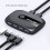 Unnlink 2 Ports KVM USB Switch with Extender USB 2.0 X4 Keyboard Mouse Printer U Disk for 2 PCs Computer Laptop USB Box 4