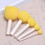 Kid Sponge Paint Brush Original Wooden Handle Painting Graffiti Early Toy DIY Art Supplies Gifts 5Pcs/set 2
