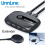 Unnlink 2 Ports KVM USB Switch with Extender USB 2.0 X4 Keyboard Mouse Printer U Disk for 2 PCs Computer Laptop USB Box 3