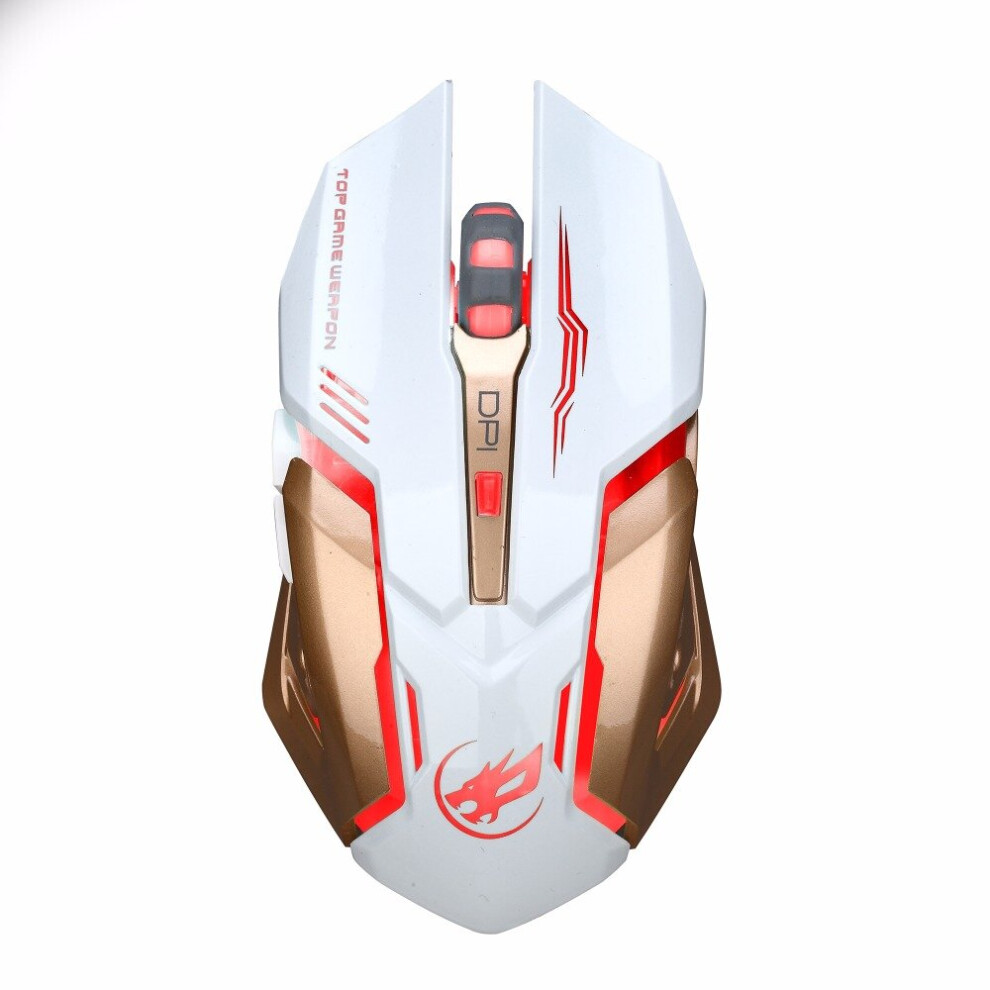 Rechargeable 2.4Ghz Wireless Gaming Mouse Backlight Usb Optical Gamer Mice For Computer Desktop Laptop Notebook Pc 701942840715