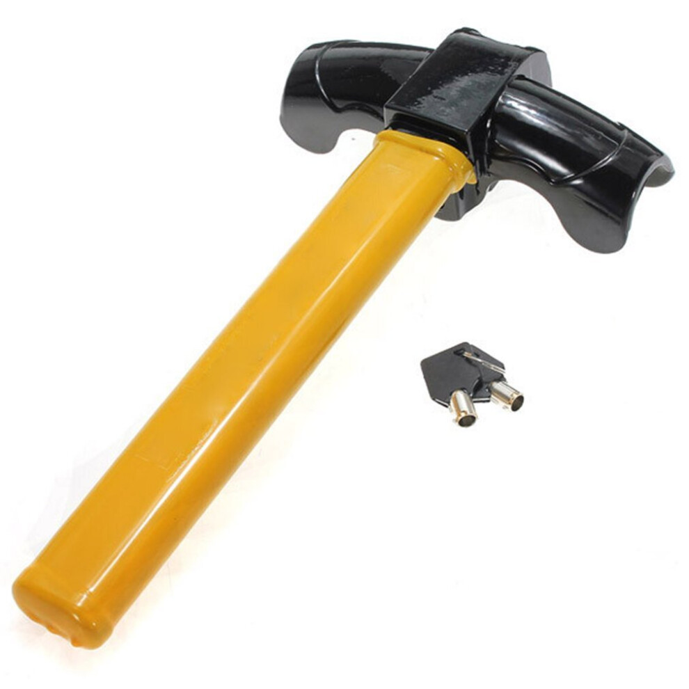 Universal Heavy Duty Anti-Theft Steering Wheel Lock Car/Van Security Rotary Steering Wheel Lock Enhance Car Security 775821398529