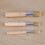 Wooden Stencil Brush Set 3Pcs/set Natural Bristle Template Paint Brushes 5