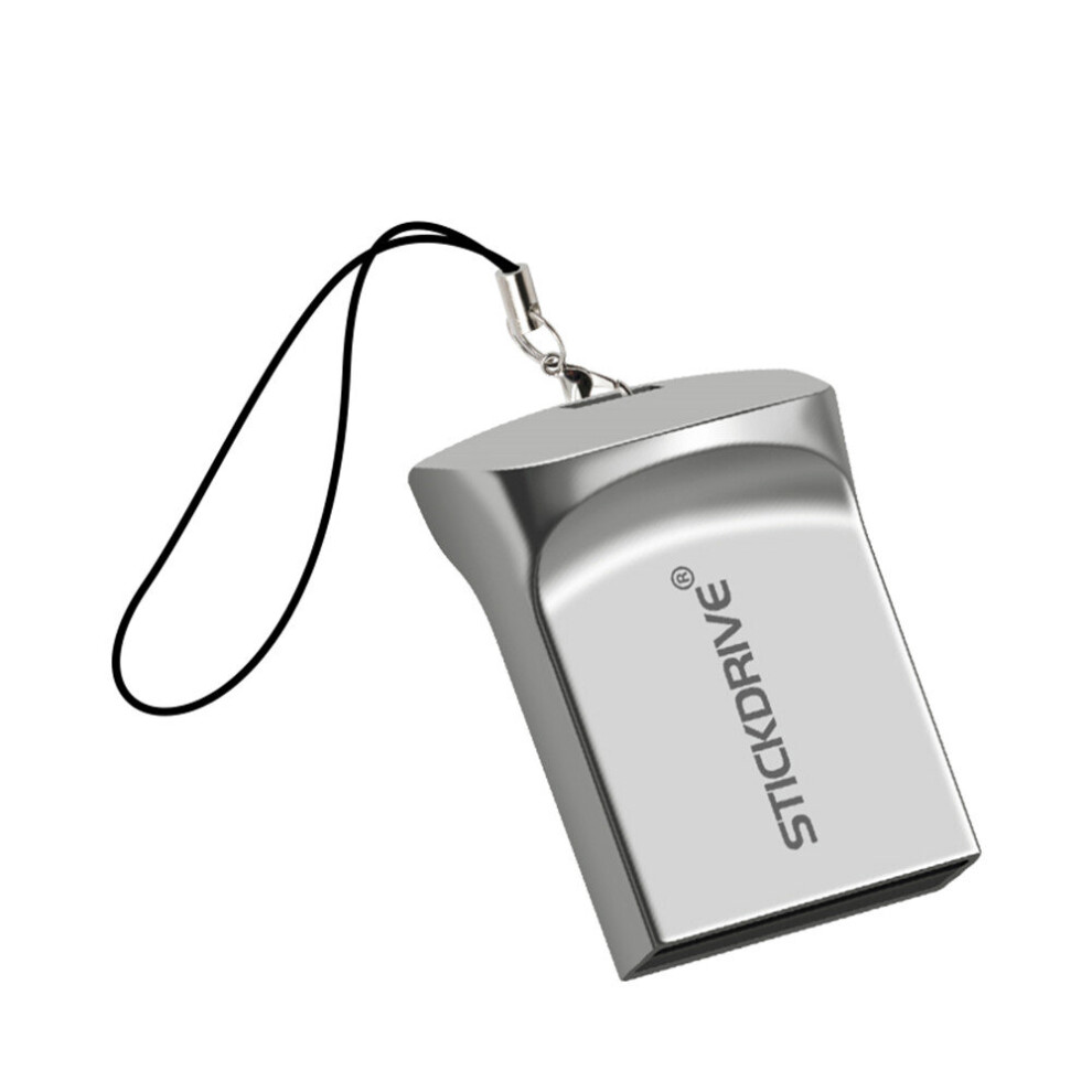 Metal Mini Usb Flash Drive 32Gb 64Gb Thumbdrive Pendrive 16Gb 8Gb Flash Memory Stick 128Gb Waterproof Pen Drive Usb Disk For Car 701942832710