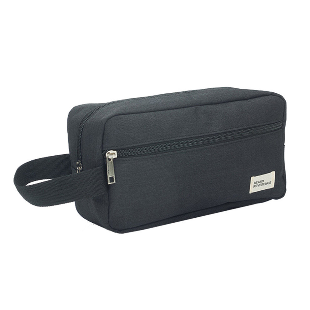 Chaochuang 2 Pcs Women Cosmetic Bag Large Capacity Waterproof Handbag Portable Toiletry Wash Beauty Essential Makeup Bag Men's Travel Organizers