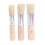 Drop Ship&Wholesale 3Pcs Wooden Stencil Brush Hog Bristle Brushes Acrylic Watercolor Oil Painting 1