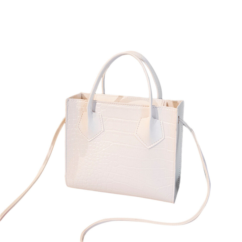 2 Pcs Summer White crocodile pattern mini handbag single shoulder bag Designer Handbag Totes Crossbody Bags For Women Wholesale