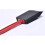 5pcs/set Black+red Foam Brush Plastic Handle Sponge Brush Art Craft Painting Brush 5 sizes Drawing Tool Tool Art Supplies 5