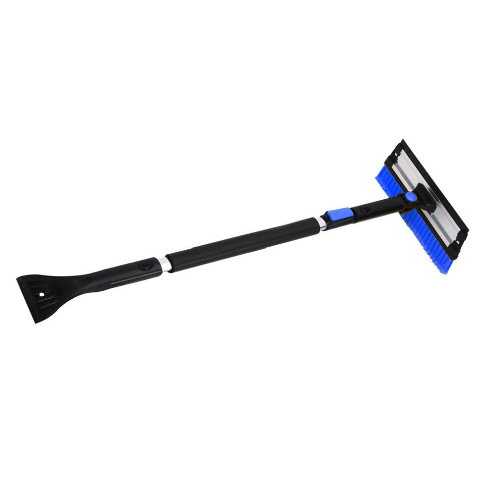 Detachable Car Telescopic Windshield Snow Scraper Brush Winter Ice Snow Shovel Removal Brush Scraping Glass Cleaning Tool 775821399236