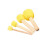 Wooden Sponge Paint Brush Kids Children Flower Graffiti Art Drawing Painting Toys Seal Tool School Stationery Supplies 1
