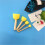 Wooden Sponge Paint Brush Kids Children Flower Graffiti Art Drawing Painting Toys Seal Tool School Stationery Supplies 3