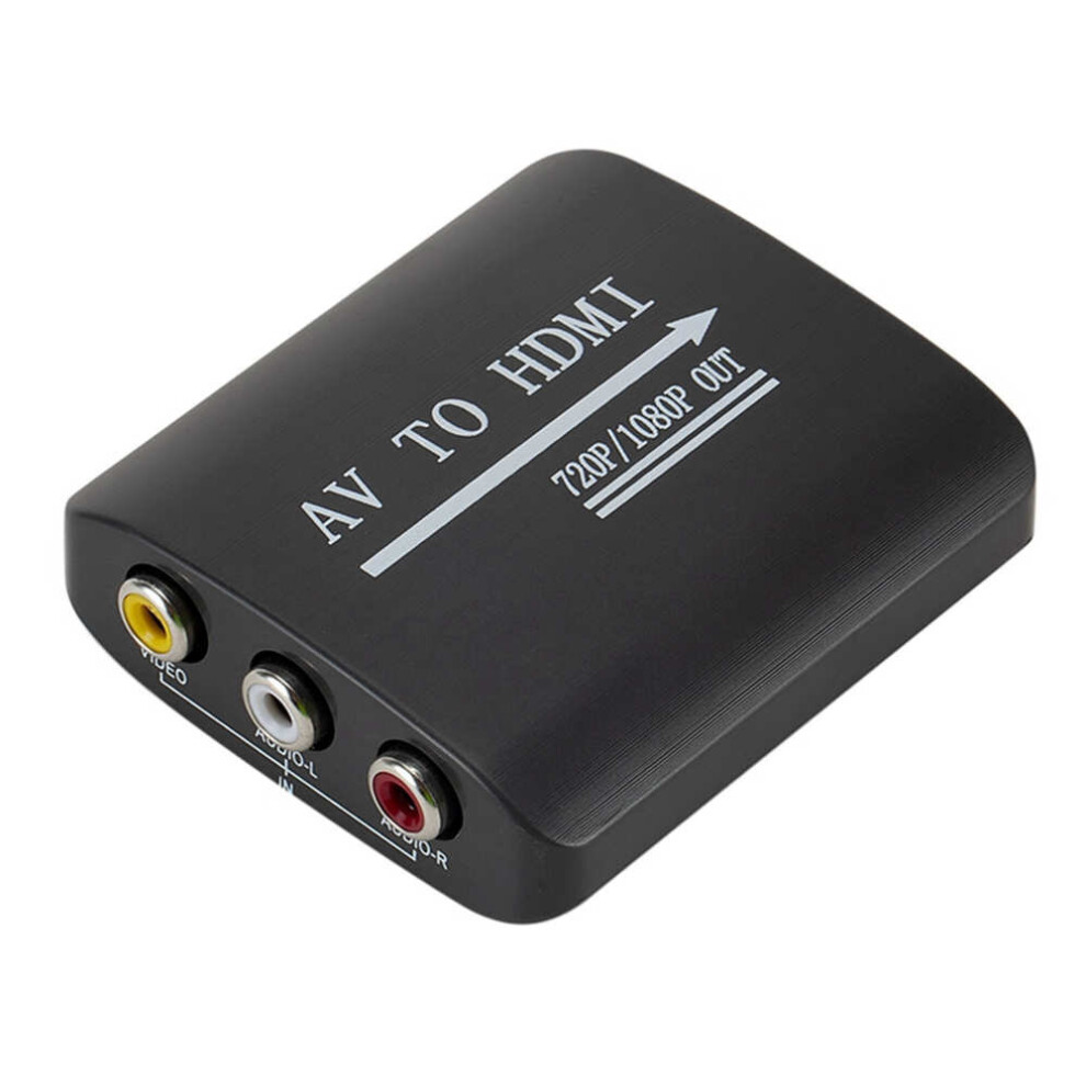 Rca To Hdmi 1080P 720P Mini Composite Cvbs Av Video Audio Converter Adapter 701942845918