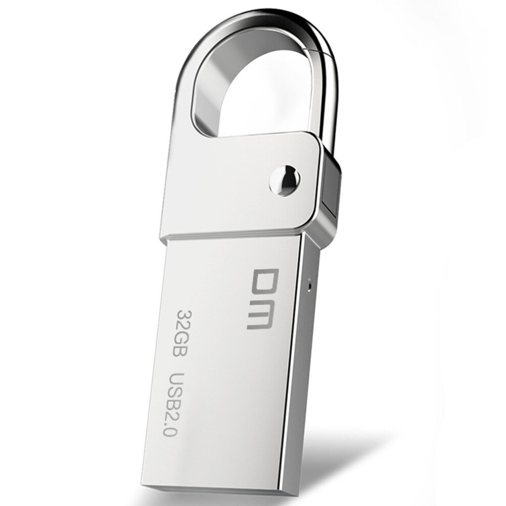 Pd027 32Gb Usb Flash Drive Metal Pen Drive Key Ring Waterproof Usb Stick Pendrive Flash Drive Metal 701942832543