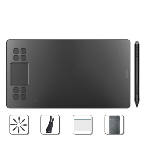 A50 Graphics Drawing Tablet with 8192 Pressure Sensitivity(Battery-Free Passive Pen) Digital Tablet Computer Peripherals 1