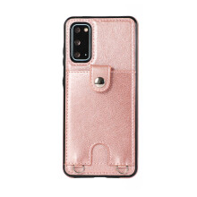 PU Leather Case For Samsung Galaxy S20 Lanyard Pouch Etui Card Slot Phone Cover
