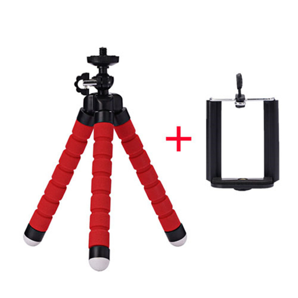 4 Sets Portable Tripod Mini Flexible Sponge Octopus Tripod 777178629622