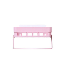 4Pcs Bathroom Storage Rack with Drawer Toilet Punch-Free Wall Mounted Storage Rack Wall-Mounted Kitchen Storage Rack