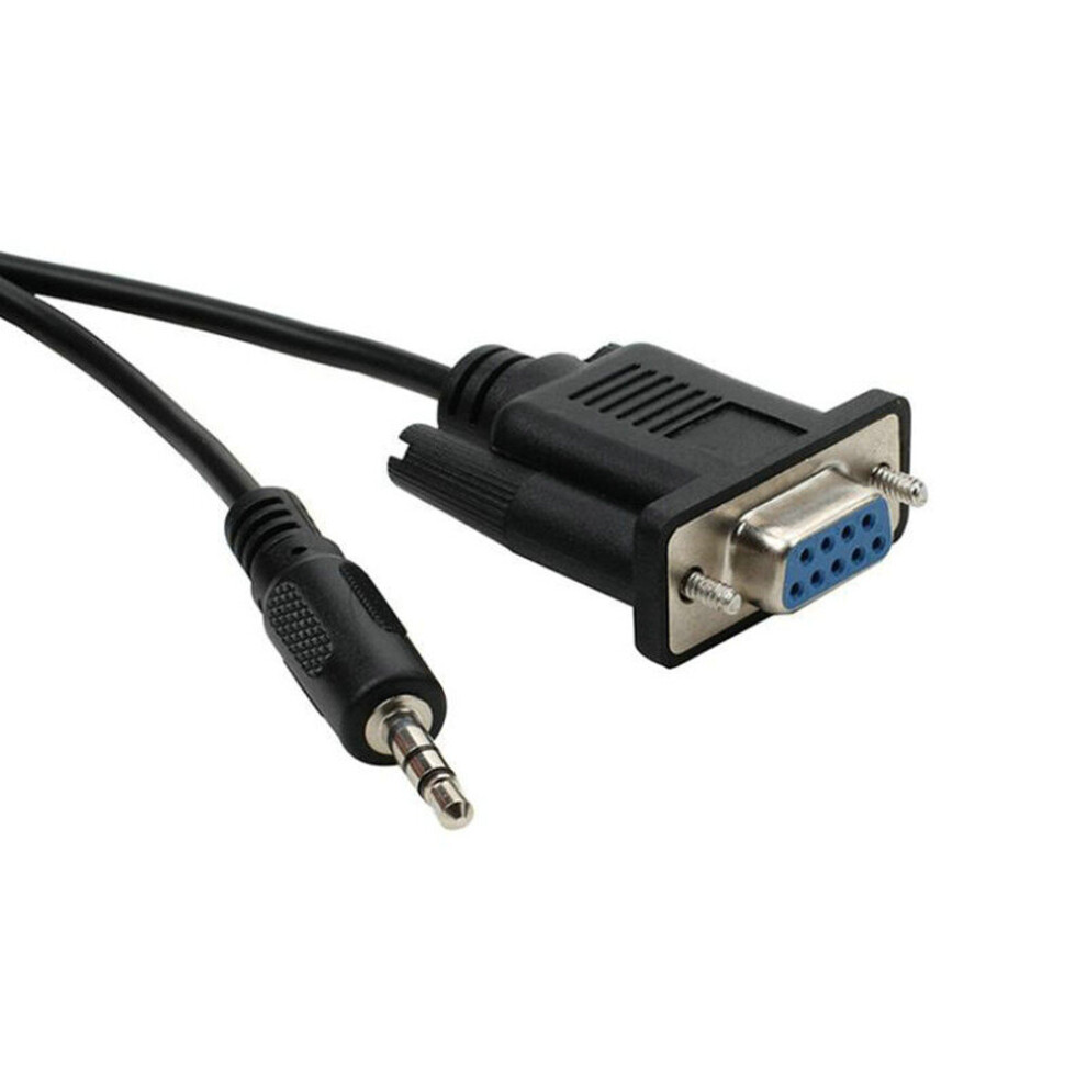 Db9 Rs232 Serial To Aux Stereo Jack Dc 2.5Mm Serial Cable 1.8M Cord 701942844072