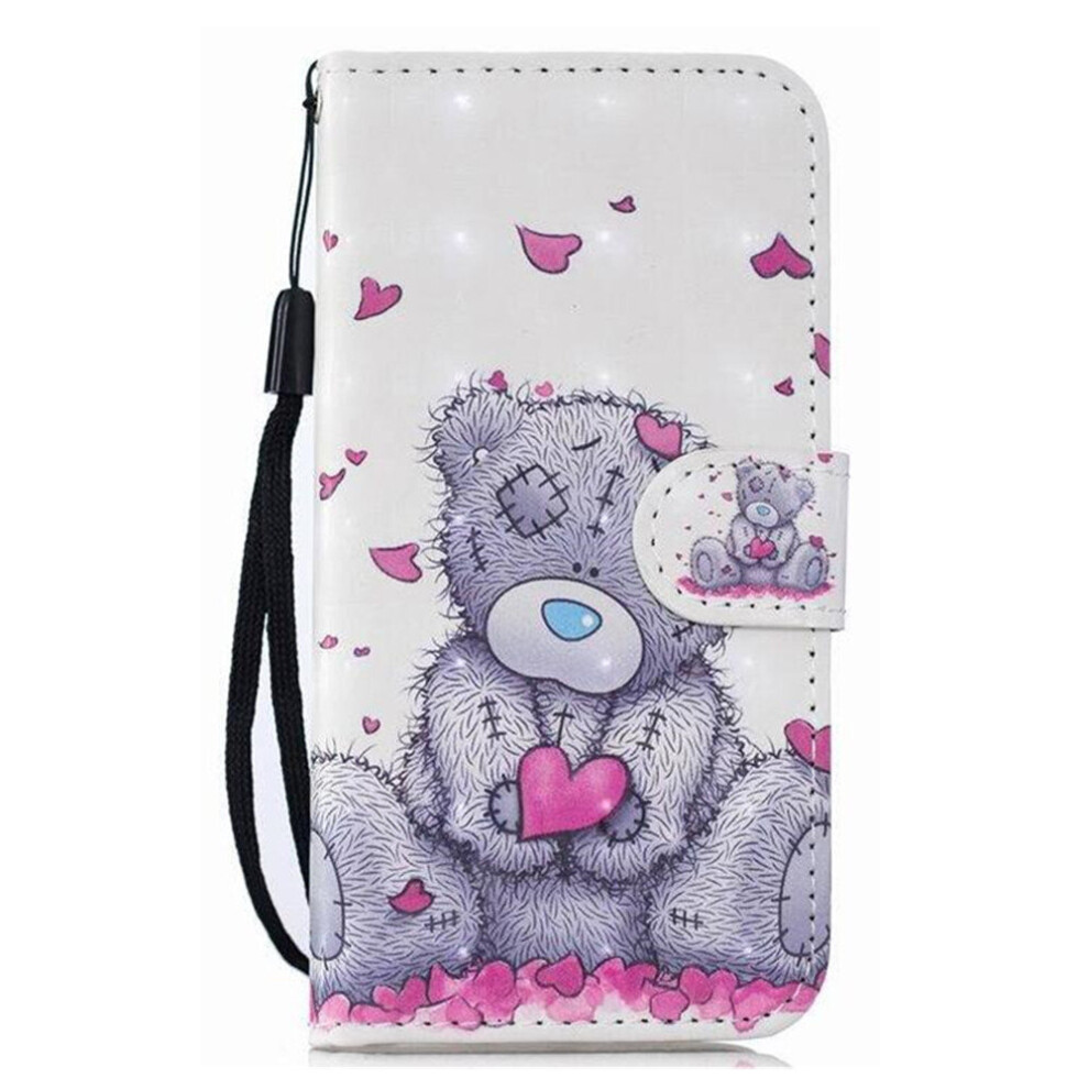 For Huawei Y7 Prime 2018 Case Pu Leather Case Wallet Flip Stand Back Cover Etui 777178656864